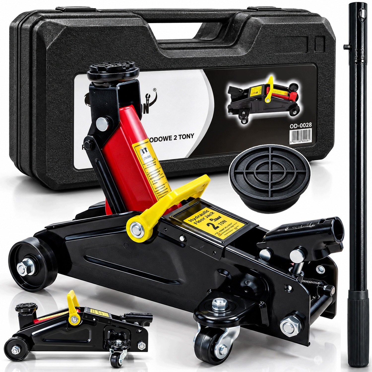 AUTOZVEDÁK HYDRAULICKÝ 2T NÍZKOPROFILOVÝ ZVEDÁK od9025