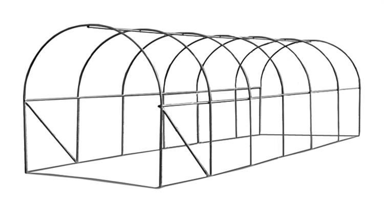 Malatec FOLIOVNÍK zahradní skleník 6x3x2 m 18m2 GALVAN. UV4 1687