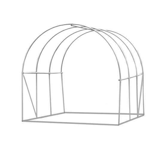 Malatec FOLIOVNÍK zahradní skleník 2x2x2 m 4m2 UV4 10022