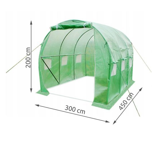 Malatec Univerzální náhradní folie na foliovník 4,5x3x2m 13,5m2 11791