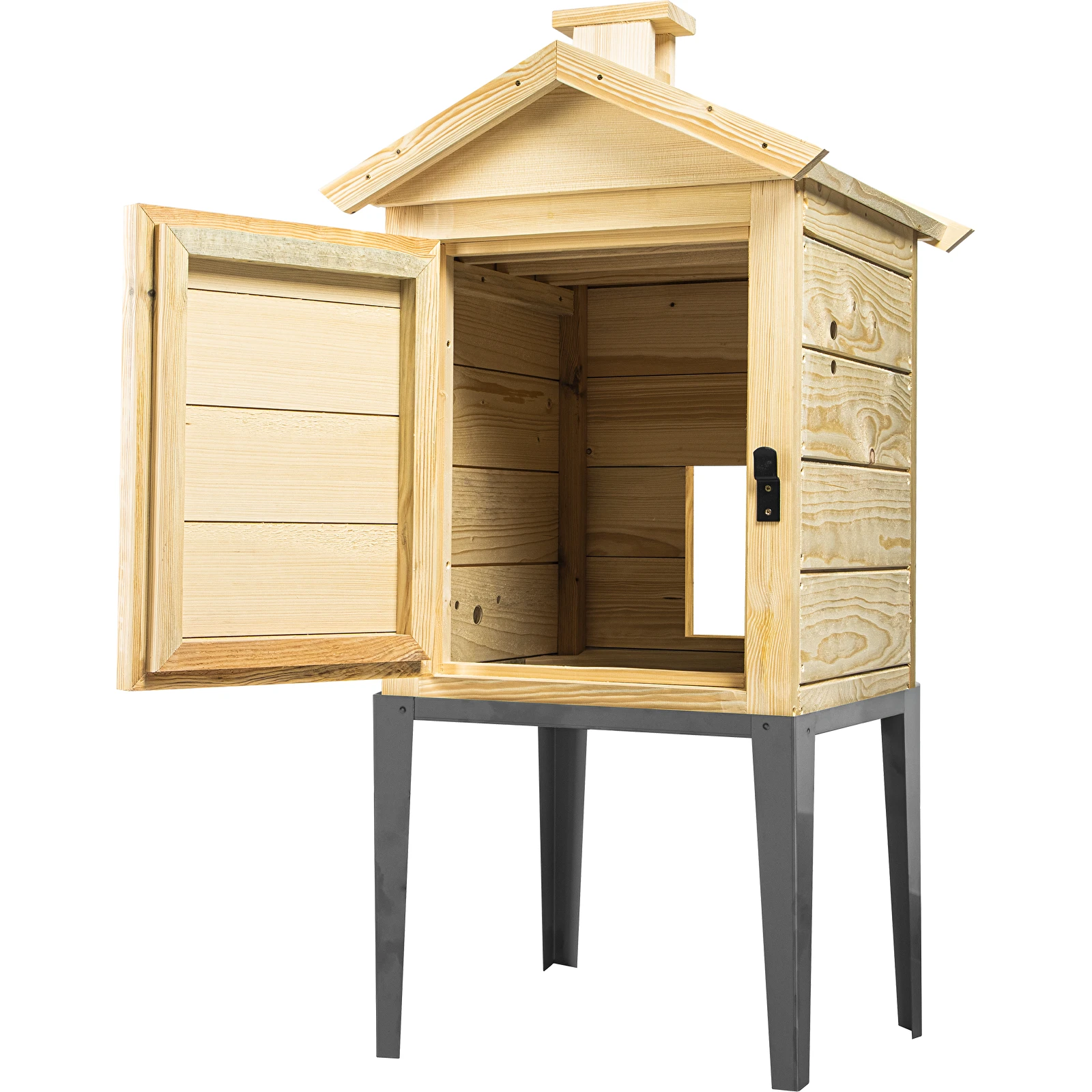 Dřevěná udírna komora 115l 330381