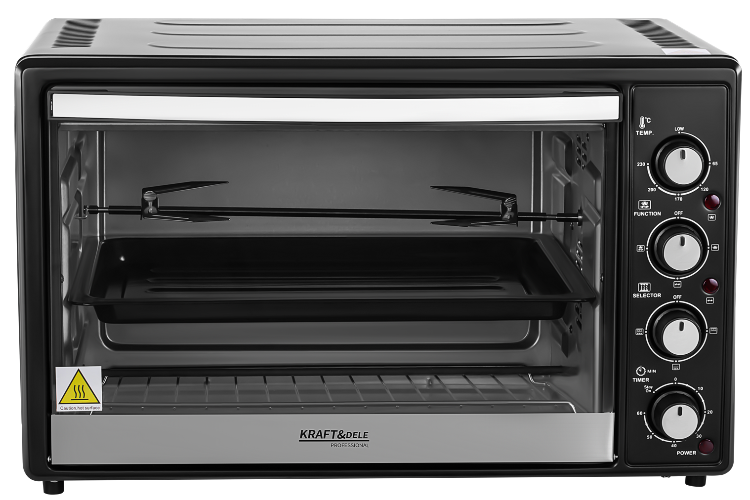 ELEKTRICKÝ SPORÁK 48L 2000W FUNKCE PEČENÍ + PŘÍSLUŠENSTVÍ KD4112