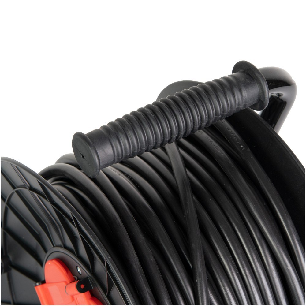 PRODLOUŽOVACÍ KABEL prodlužovák NA BUBNU 3x2,5 50m STAVEBNÍ ZAHRADNÍ od050k