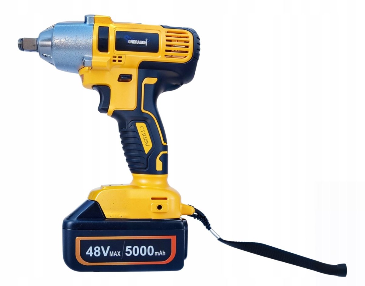 48V AKU RÁZOVÝ UTAHOVÁK PRO 1/2 KOLA 380 Nm 2x BATERIE ONDRAGON OD9047 P7