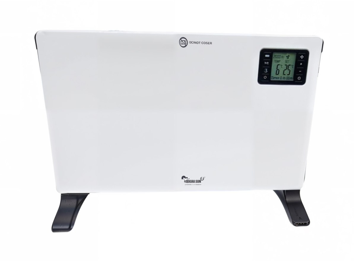 ELEKTRICKÝ KONVEKTOROVÝ OHŘÍVAČ ÚSPORNÝ LCD BEZPEČNOSTNÍ ČASOVAČ  OD9092 P28+