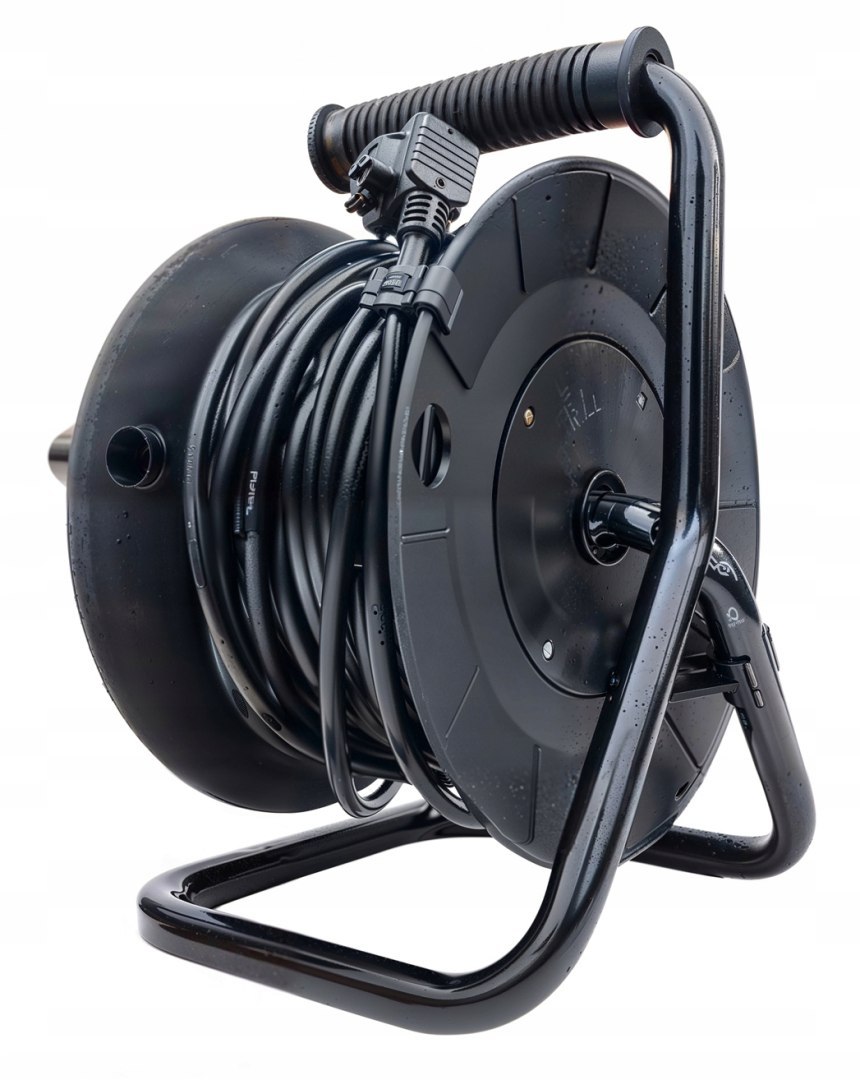  PRODLOUŽOVACÍ STAVEBNÍ KABEL NA CÍVKU PRO ZAHRADU 25M 3x2,5 KABEL NA CÍVCE + ZÁMEK od1101 