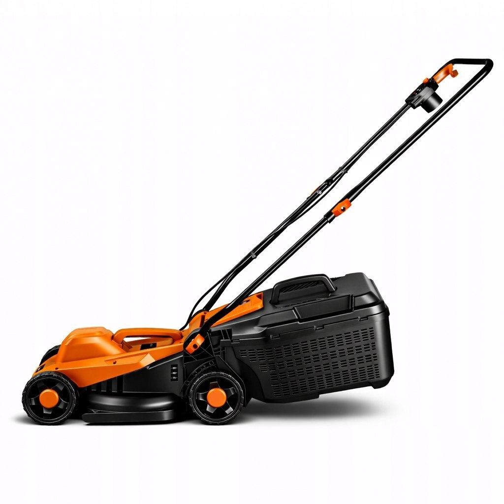 ELEKTRICKÁ SEKAČKA NA TRÁVU 2500 W VYSOKÝ VÝKON 30L KOŠ 32 CM AGILE ONDRAGON OD9108K
