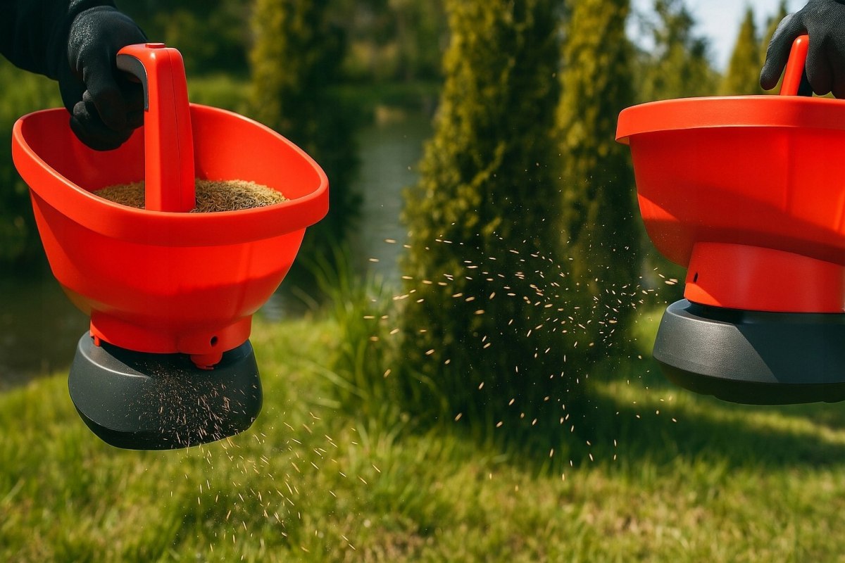 AKU SECÍ STROJ NA TRÁVU ROZMETAČ HNOJIV 3L AUTOMATICKÝ POWER Od5035 p44