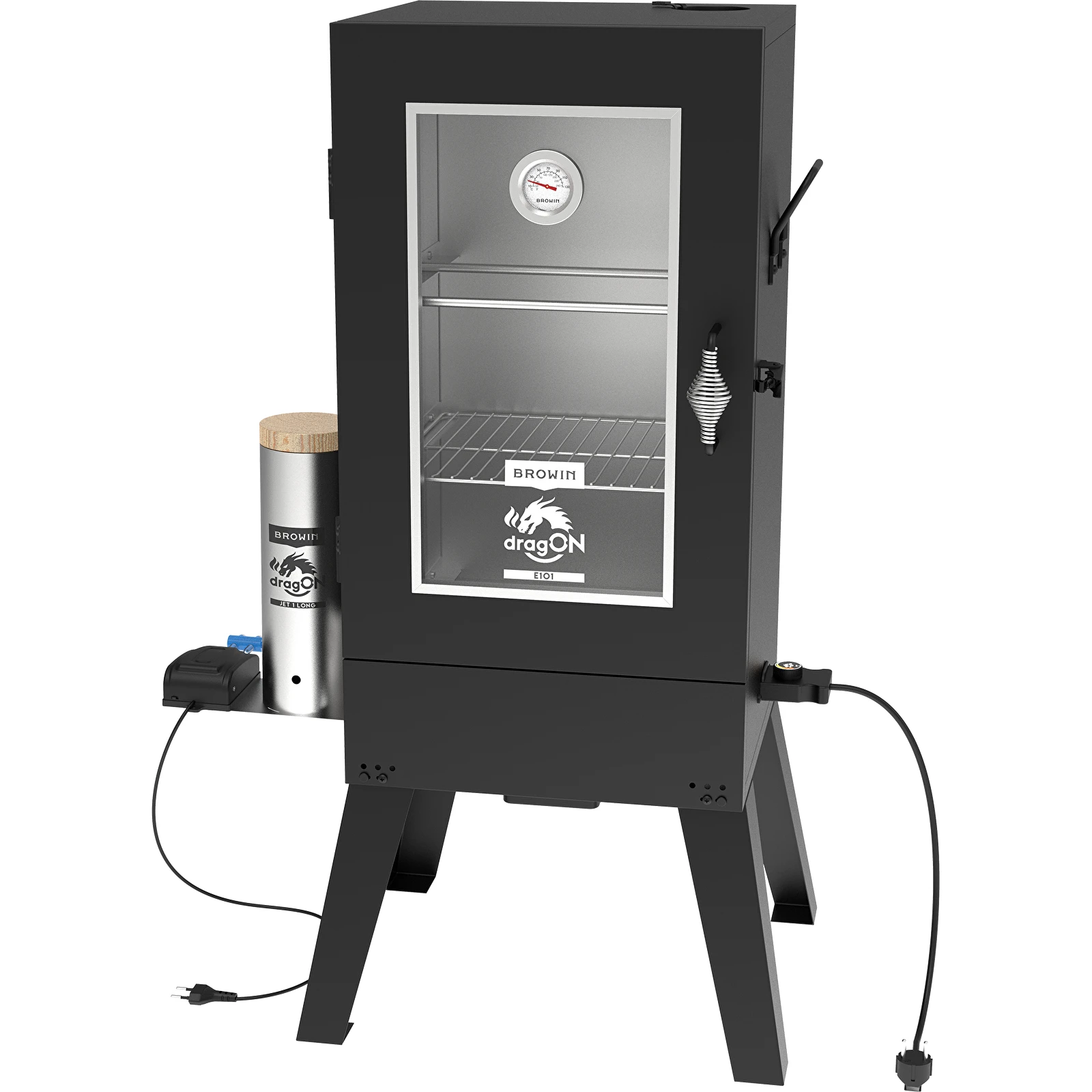 DRAGON Velka sada - elektrická udírna s digitálním generátorem kouře 330345