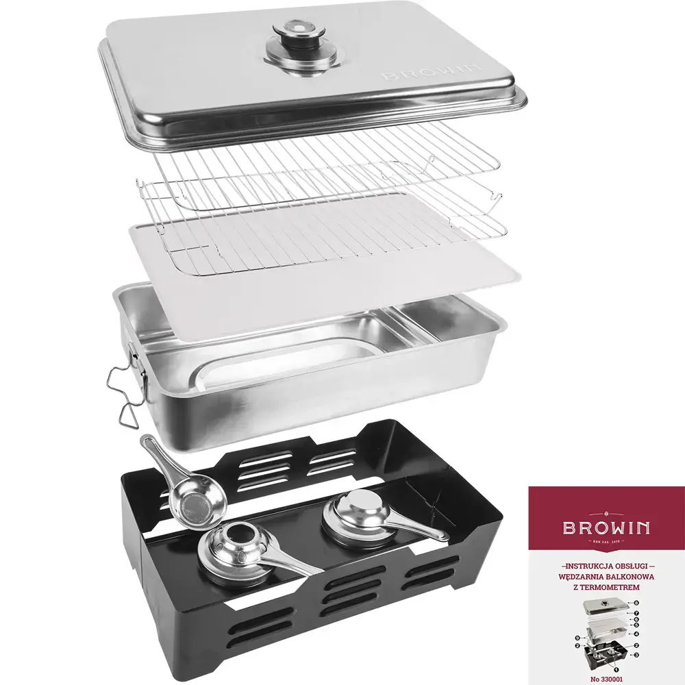 Biowin rodinná UDÍRNA nerezová balkónová na gel 330007