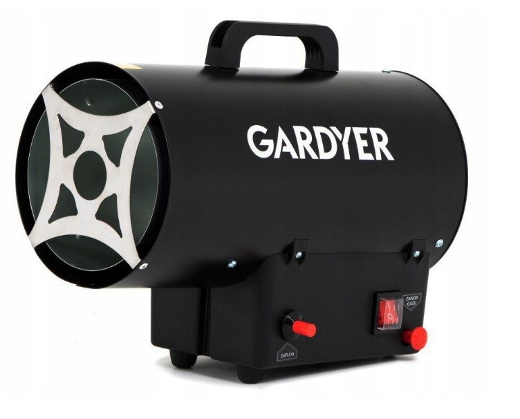GARDYER Plynové topidlo ohřívač 15kW + reduktor HG1500