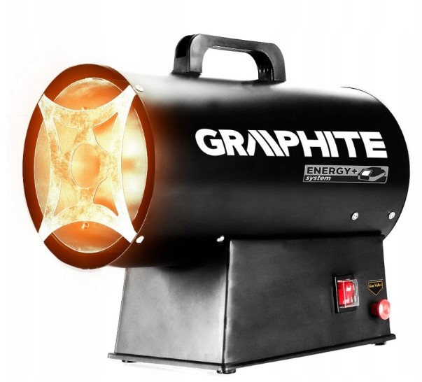 GRAPHITE AKU Plynové topidlo ohřívač 15kW 18V 58GE100