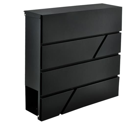 Malatec Poštovní schránka 37x37x10 cm ANTRACIT S6238