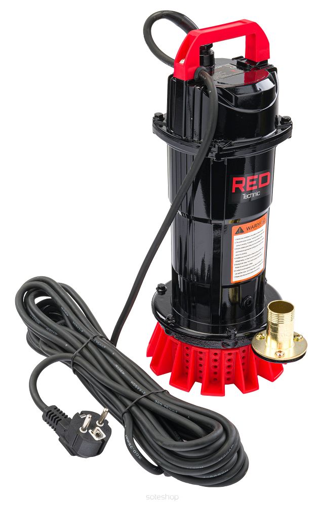 RED TECHNIC Ponorné čerpadlo 1" 650W + 25m hadice RTPDW0072