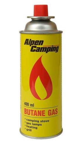 AlpenCamping GAZ plynová kartuš kartuše turistický hořák 20ks 400ml