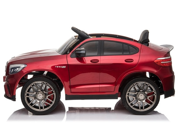  Autíčko na baterie Mercedes GLC 63S QLS-5688 červený lak 4x4