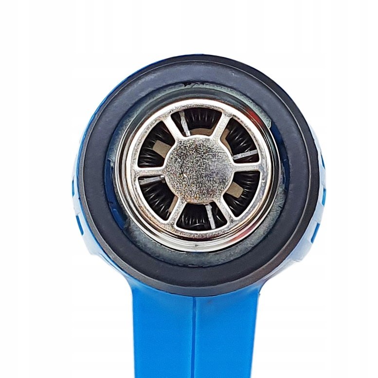 ELEKTRICKÁ HORKOVZDUŠNÁ PISTOLE 2000 W 2 RYCHLOSTI 4 TRYSKY POUZDRO Od041 h5