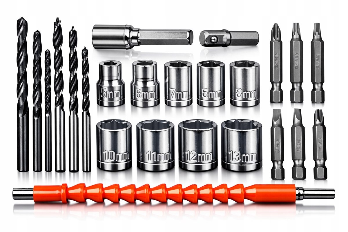 AKU VRTAČKA/ŠROUBOVÁK 36V ŽLUTÁ + 2 BATERIE 5,0 Ah V POUZDŘE od9010