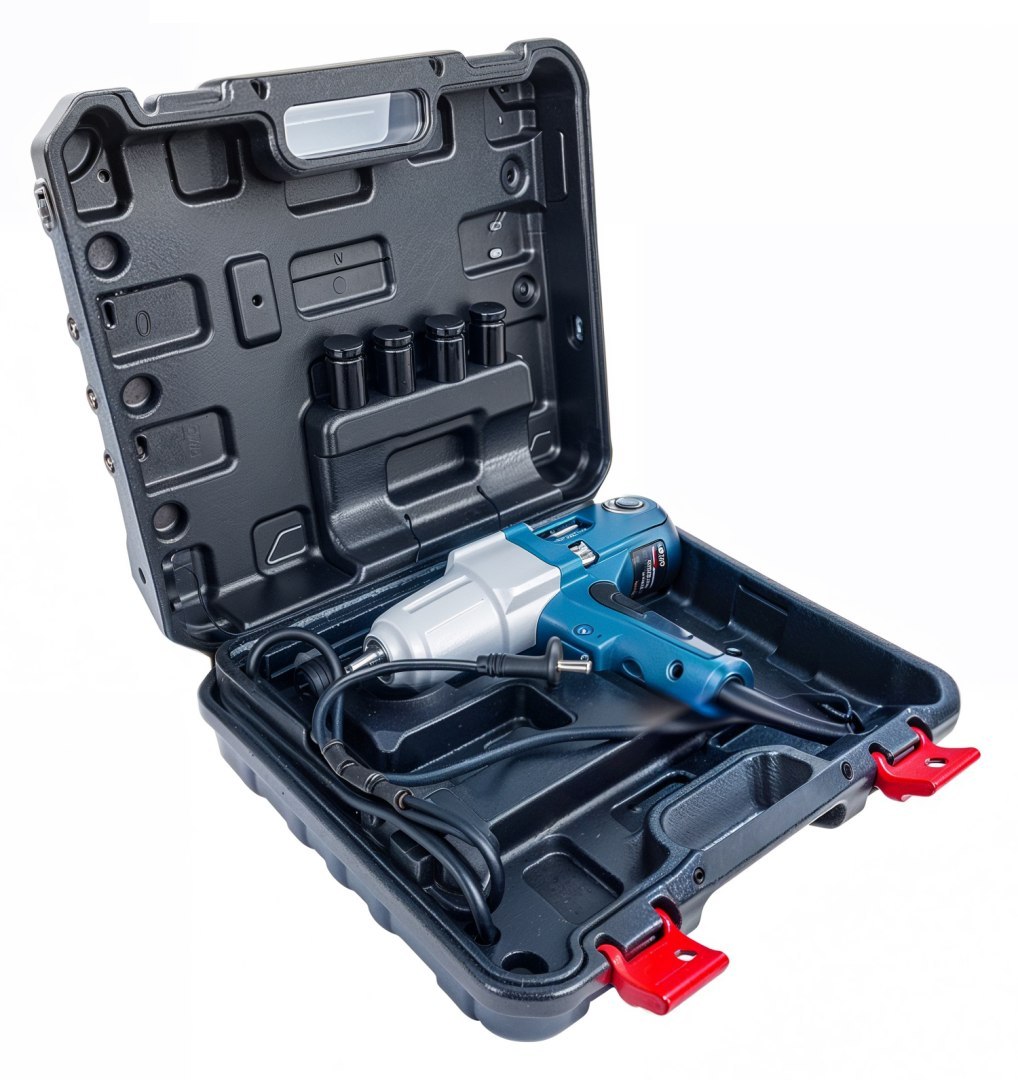 ELEKTRICKÝ RÁZOVÝ UTAHOVÁK 2200W 1/2" 800Nm 4x NÁSTRČKY 18, 19, 21, 22 mm + pouzdro od8030 A22+A23
