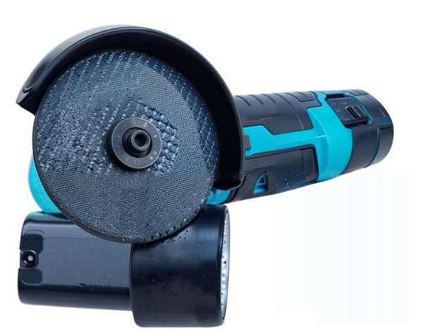 AKUMULATOROVÁ ÚHLOVÁ BRUSKA PRO ŘEZÁNÍ 15000 RPM 2xAKU 18V KOTOUČ od2203