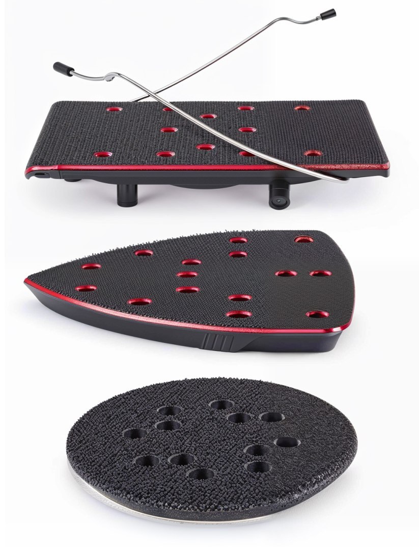 OSCILAČNÍ ROTÁČNÍ BRUSKA 125 mm 1350 W 3 V 1 NASTAVENÍ 3 TAŠTIČEK 6 x TAŠTIČEK  od9048 H25+ P25/26/39