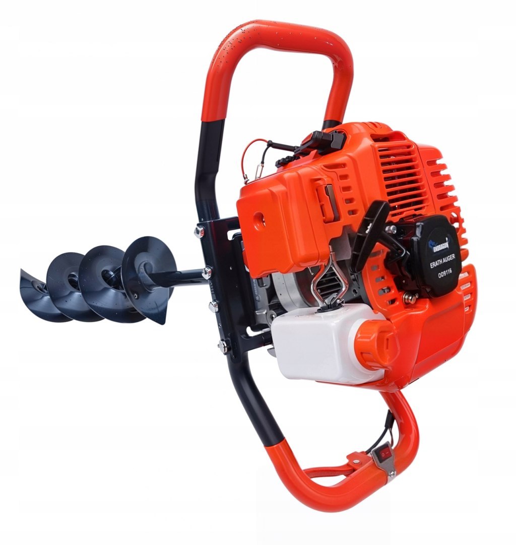 BENZÍNOVÝ ŠNEKOVÝ VRTÁK PŮDNÍ VRTÁK 5,2 km VRTÁK FI 15 cm + P 60 cm  od9117