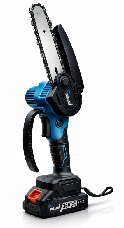 36V AKUMULÁTOROVÁ ŘETĚZOVÁ PILA 2xACU 6" 2X AKU 2MAZÁNÍ ŘETĚZU  OD9136