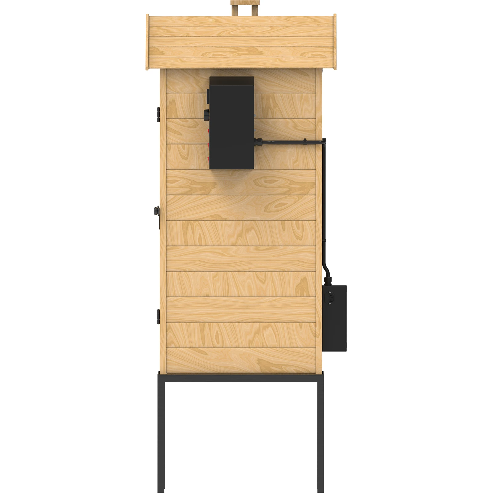 BROWIN Dřevěná elektrická udírna Wi-Fi 100x50x50cm E21 330341