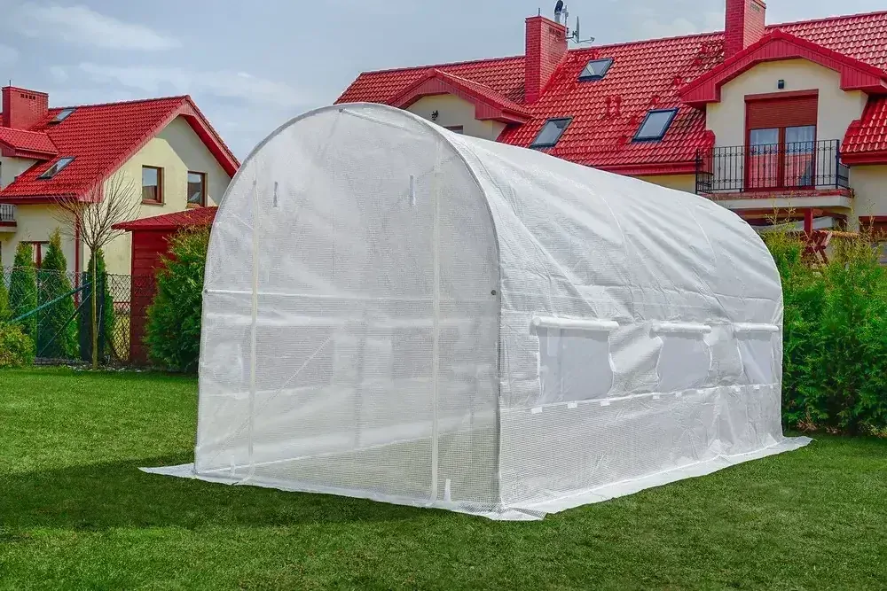 Garden FOLIOVNÍK zahradní skleník 2x3m 6m2 UV4 bílý 1465