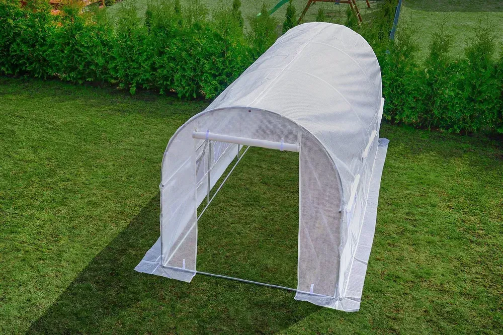 Garden FOLIOVNÍK zahradní skleník 2,5x4 10m2 UV4 bílý 1560