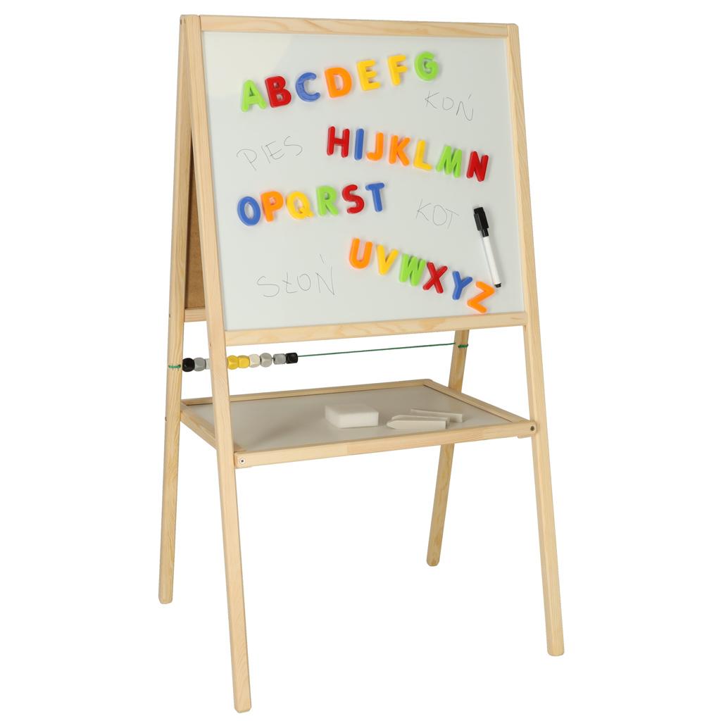 Magnetická křídová tabule s počítadlem 37 x 48 x 90 cm KX3824