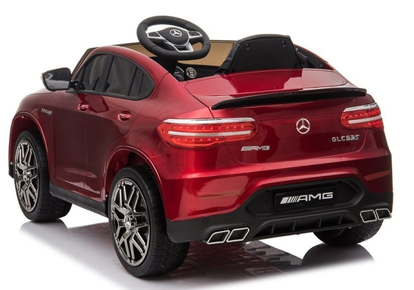  Autíčko na baterie Mercedes GLC 63S QLS-5688 červený lak 4x4
