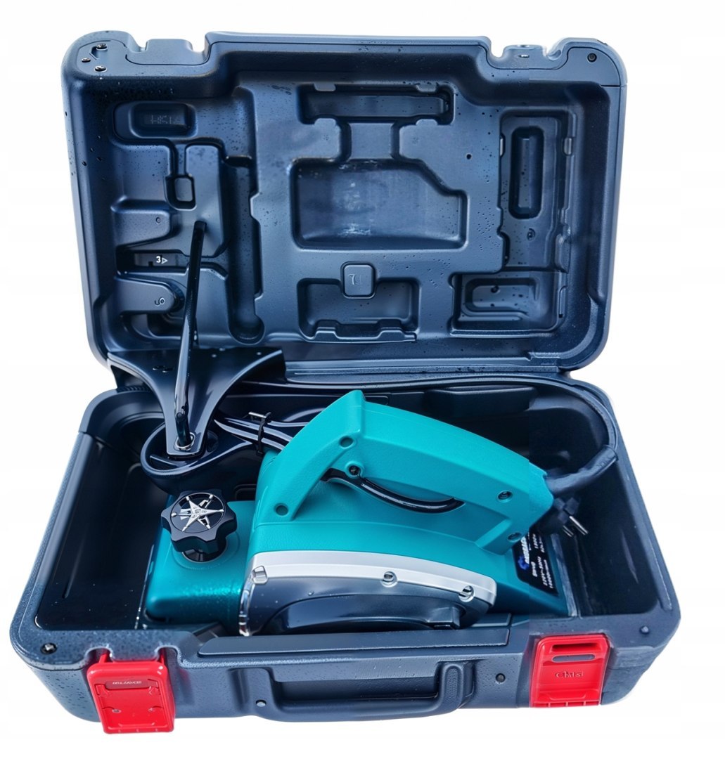 ELEKTRICKÁ HOBLOVKA NA DŘEVO 1800W TESARSKÁ HOBLOVKA 0-3 MM + POUZDRO od2214 G44/43+, H44+