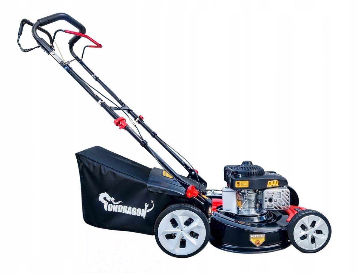 BENZÍNOVÁ SEKAČKA NA TRÁVU S POHONEM, SILNÁ, ODOLNÁ KOVOVÁ KONSTRUKCE, 51 cm, 9 HP  od5021