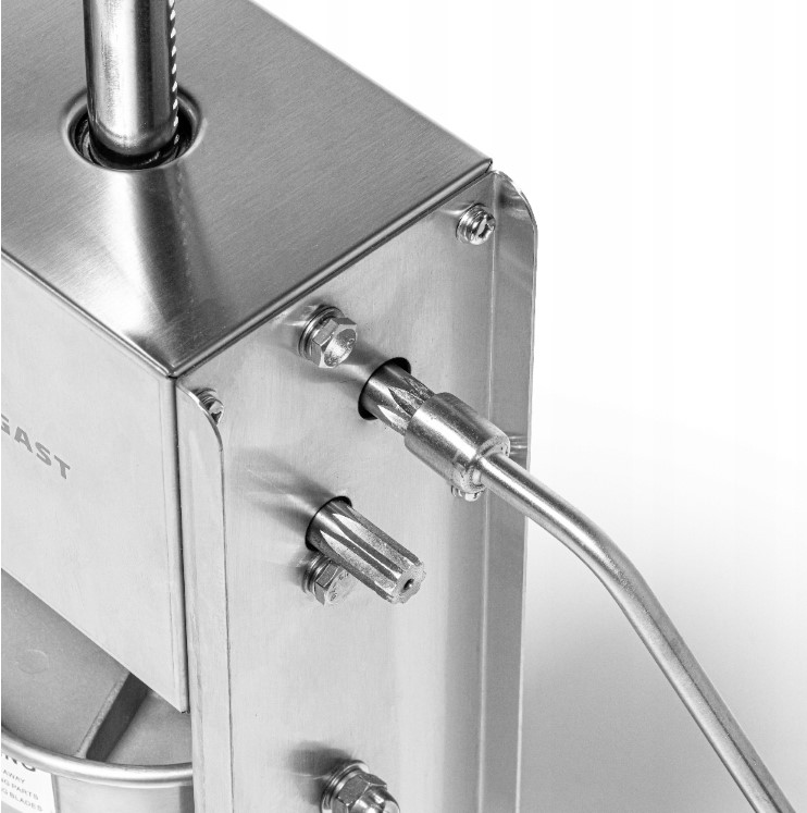 FORGAST Profesionální Plnička klobás s rámem 3l + 4 trubice FG10603