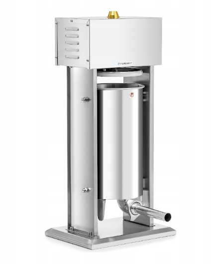 FORGAST Profesionální Elektrická plnička klobás s rámem 15l + 4 trubice FG10610