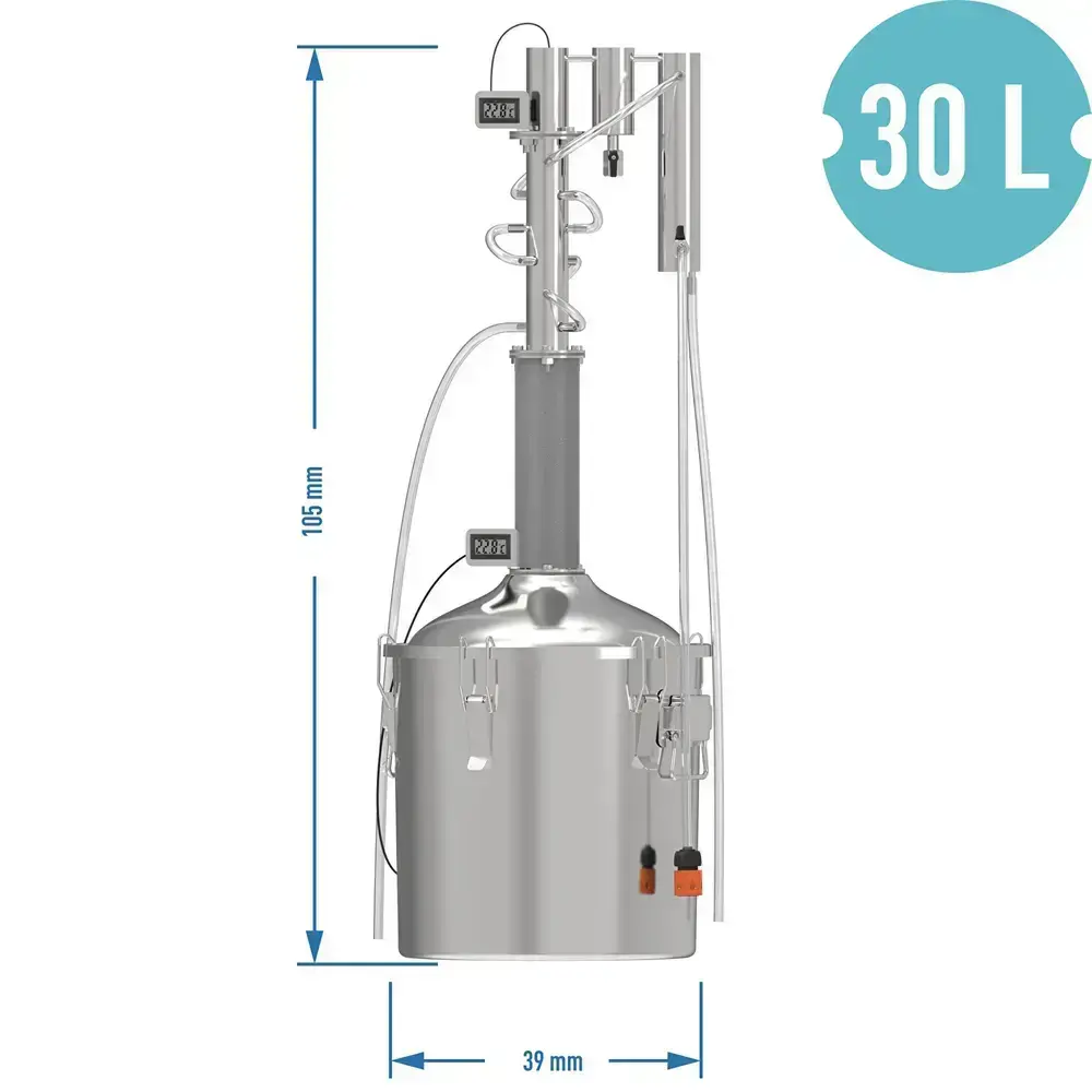 CONVEX Modulární destilátor destilační přístroj palírna lihovarník 30l 343162