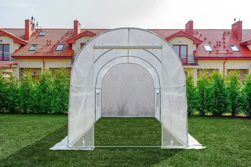 Garden FOLIOVNÍK zahradní skleník 2x3m 6m2 UV4 bílý 1465