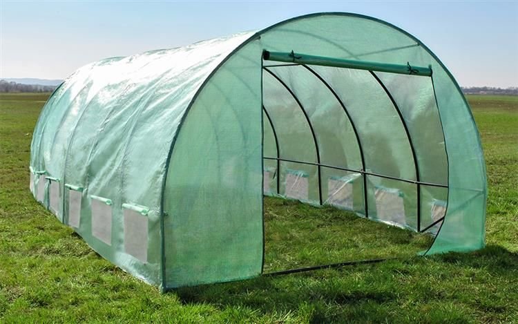 Malatec FOLIOVNÍK zahradní skleník 6x3x2 m 18m2 GALVAN. UV4 1687