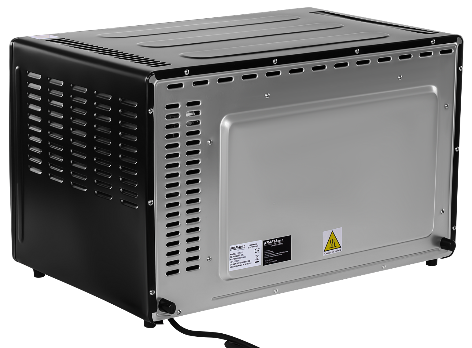 ELEKTRICKÝ SPORÁK 48L 2000W FUNKCE PEČENÍ + PŘÍSLUŠENSTVÍ KD4112