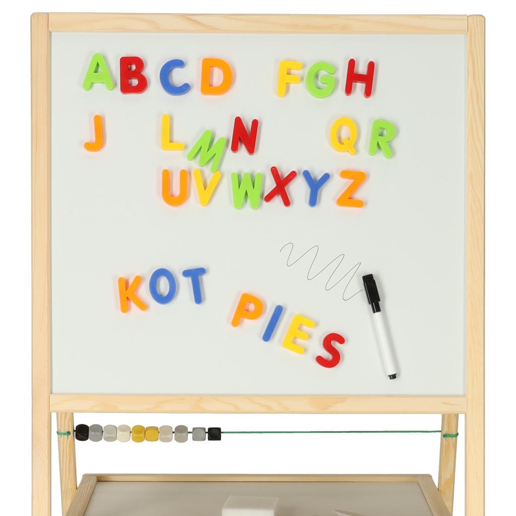 Magnetická křídová tabule s počítadlem 37 x 48 x 90 cm KX3824