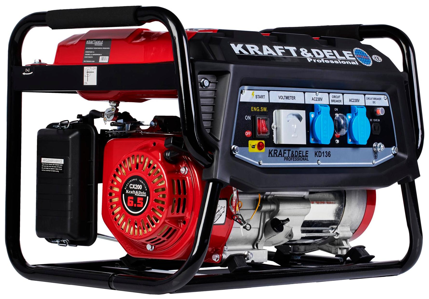Elektrocentrála Generátor proudu 3000W 12/230V KD136