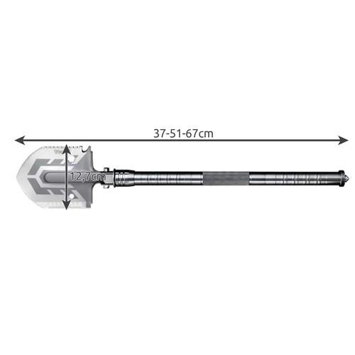 Kraft&Dele Detektor kovů vyhledávač kovů + taktická lopata KD10414