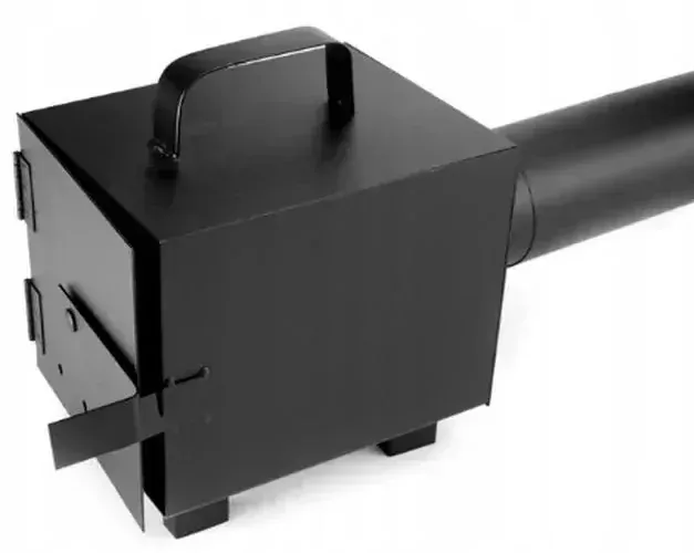 JUMON Dřevěná udírna zahradní 50x50x60 + topeniště dvířka komín