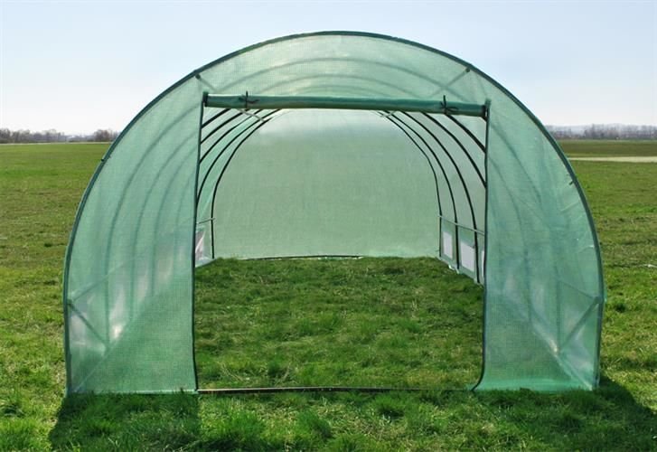 Malatec FOLIOVNÍK zahradní skleník 6x3x2 m 18m2 GALVAN. UV4 1687