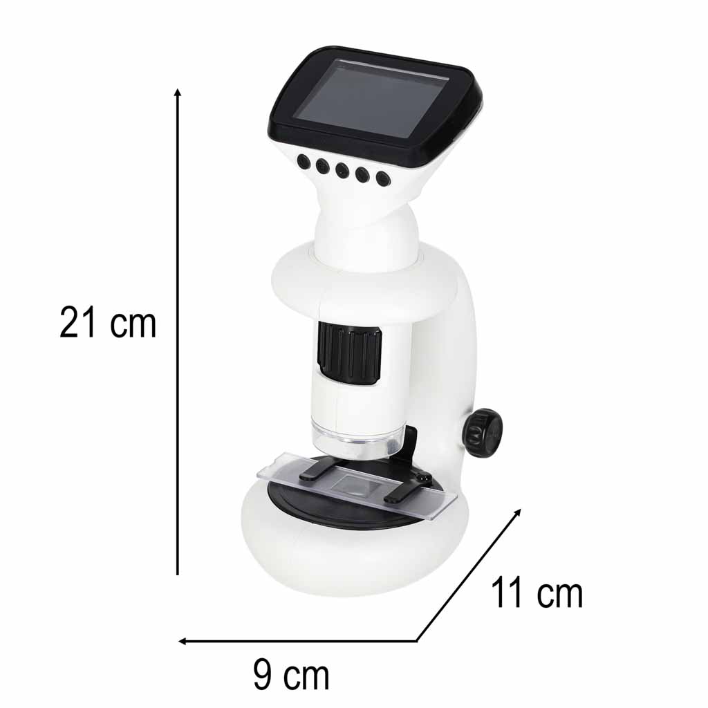 Digitální elektronický mikroskop s Wi-Fi, USB a LCD obrazovkou, 200x, 1000x, příslušenství KX2915