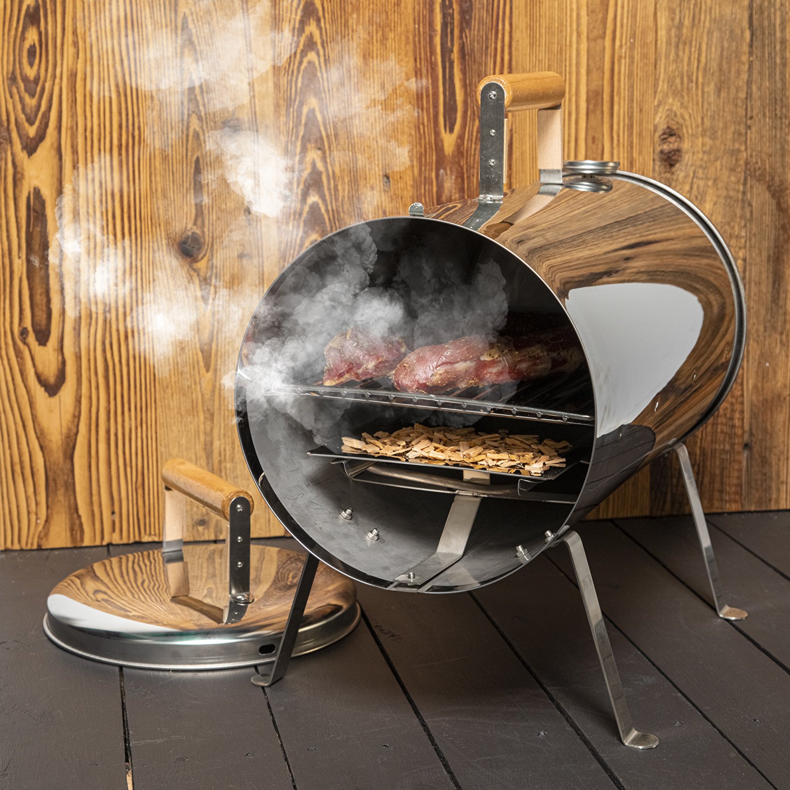 BROWIN Elektrická udírna přenosná mobilní 600W 330020