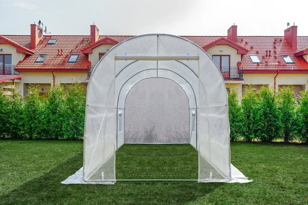 Garden FOLIOVNÍK zahradní skleník 2,5x4 10m2 UV4 bílý 1560