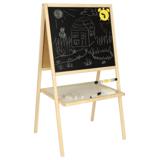 Magnetická křídová tabule s počítadlem 37 x 48 x 90 cm KX3824