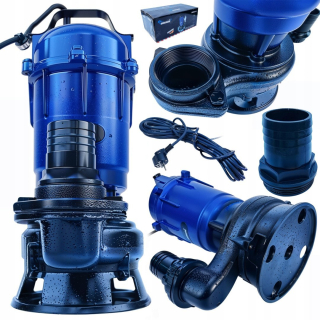 KALOVÉ ČERPADLO S DRTIČKAMI, VÝKONNÝ PONORNÝ ADAPTÉR 3850 W od1109